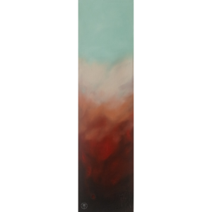 Erő - 2017. - 40x120 cm - Kézzel festett absztrakt modern vászon olajfestmény