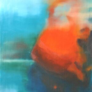Anyaság - 2012. - 100x70 cm - Kézzel festett absztrakt modern vászon olajfestmény