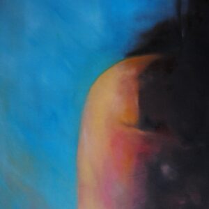 Finom – 2012. - 60x120 cm - Kézzel festett absztrakt modern vászon olajfestmény