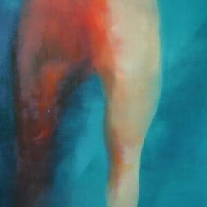 Stabilan - 2011. - 100x90 cm - Kézzel festett absztrakt modern vászon olajfestmény