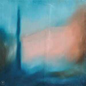 Merengés - 2014. - 30x30 cm - Kézzel festett absztrakt modern vászon olajfestmény