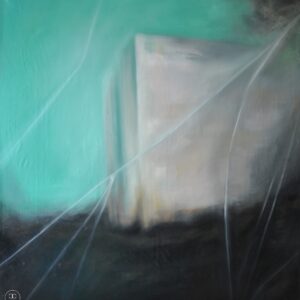 Tömeg  – 2012. - 150x150 cm - Kézzel festett absztrakt modern vászon olajfestmény