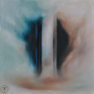 Feledés – 2016. - 30x30 cm - Kézzel festett absztrakt modern vászon olajfestmény